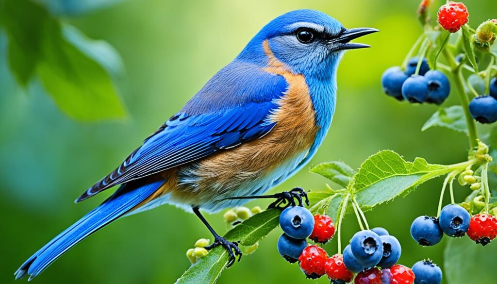 bluebird diet