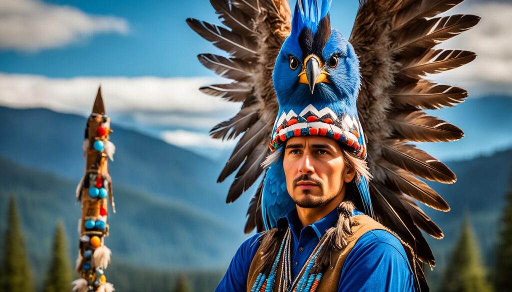 bluebird in Native American traditions