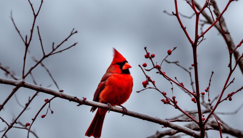 cardinal and grief