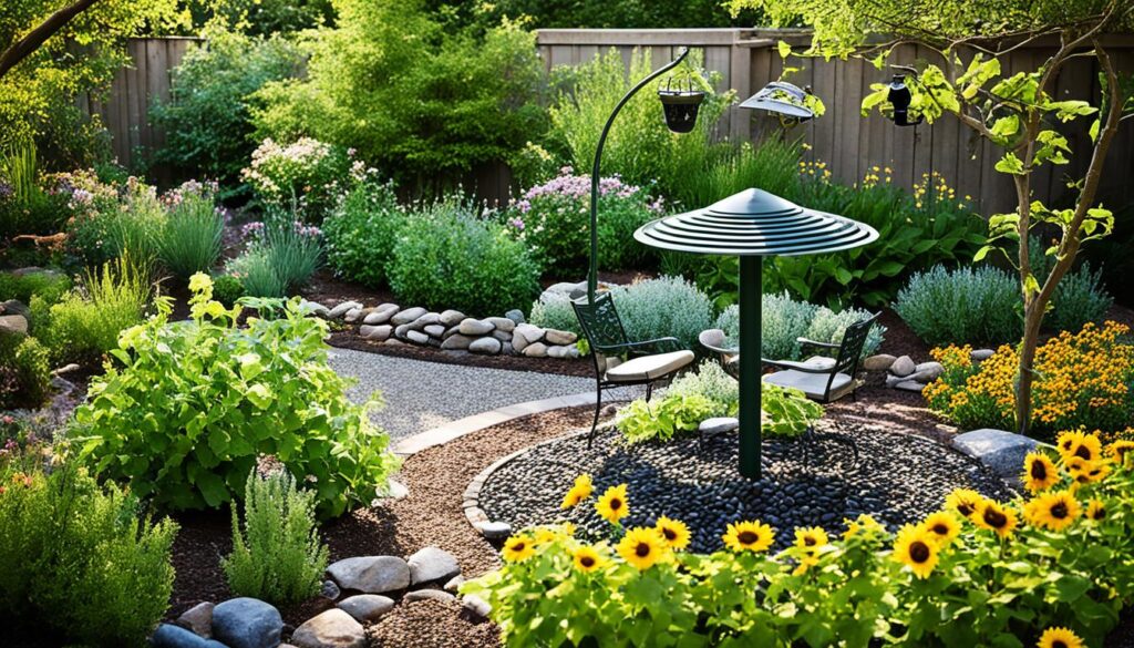 cardinal-friendly yard features