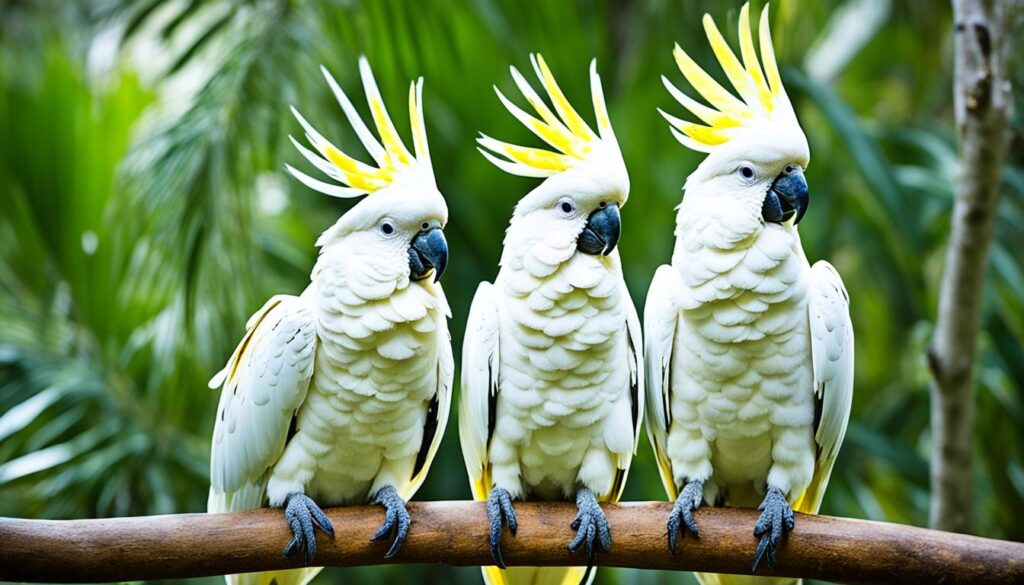 cockatoos