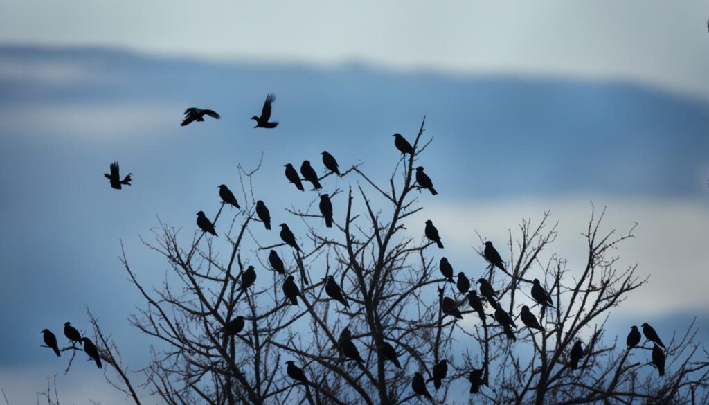 environmental impact on bird behavior