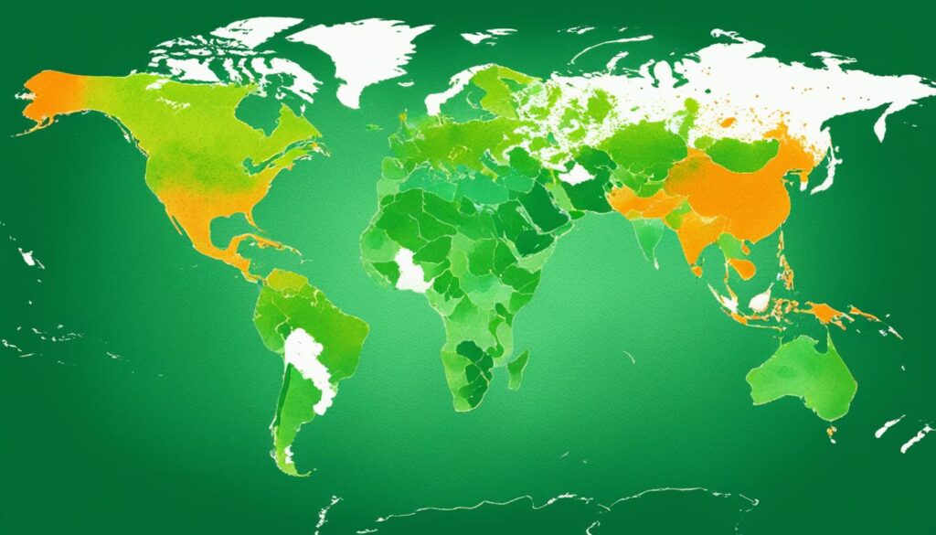 global distribution of bird populations