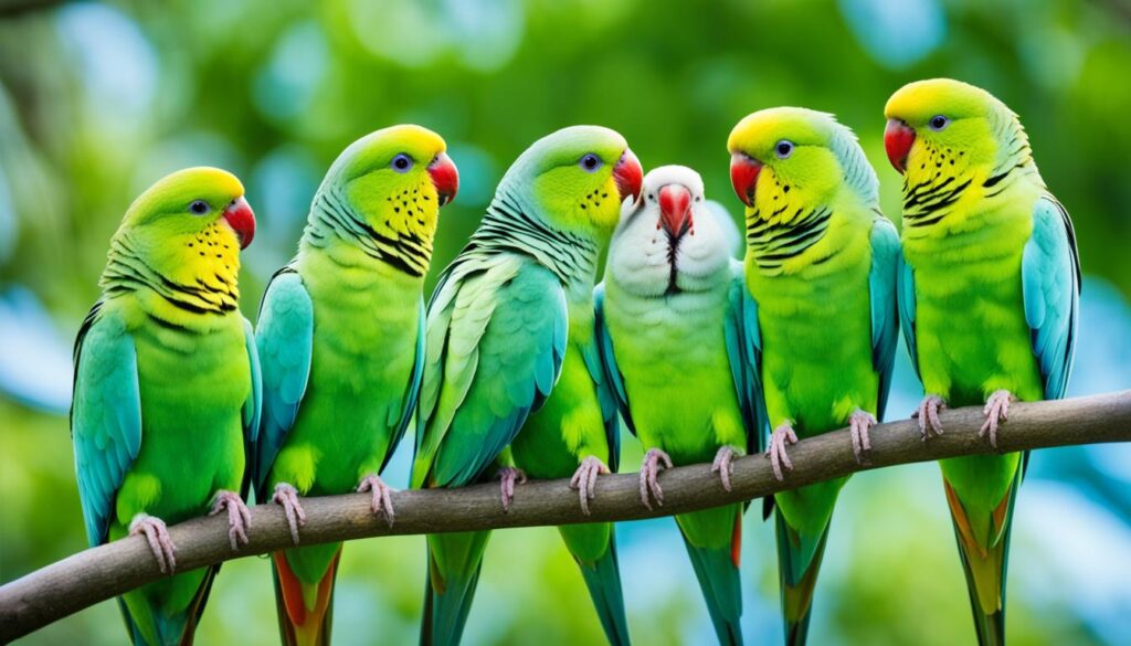 indian ringneck parakeets