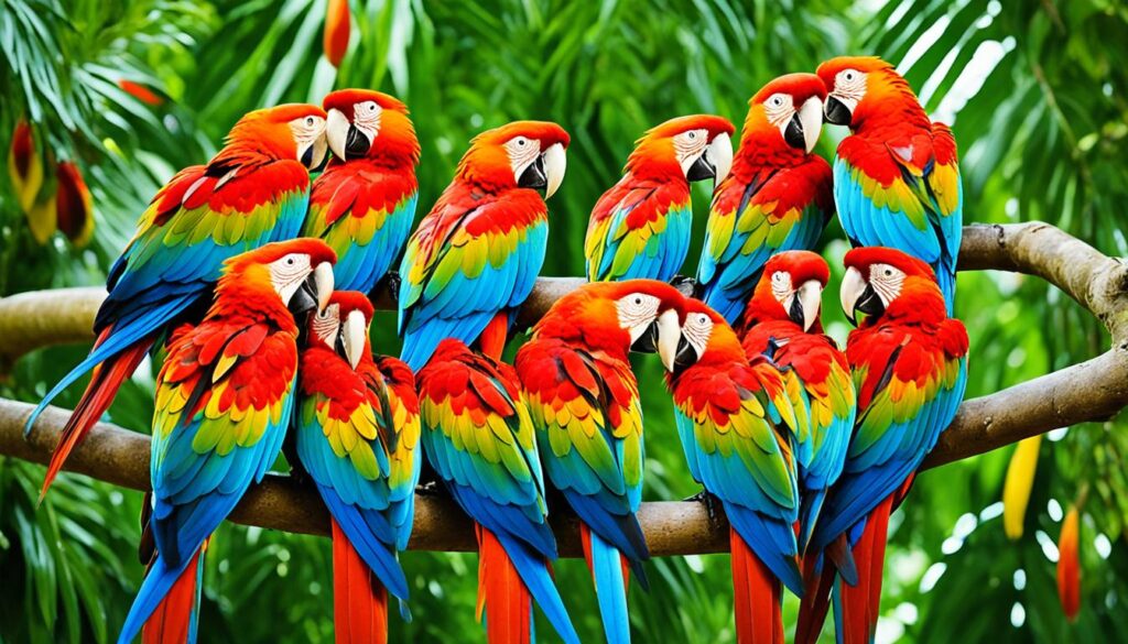 macaws