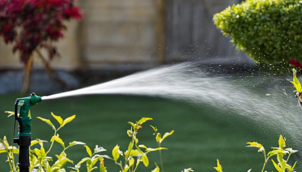 motion-sensing sprinklers