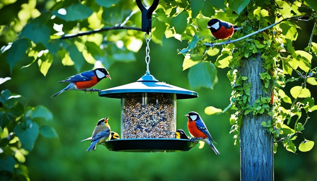 new bird feeder discovery