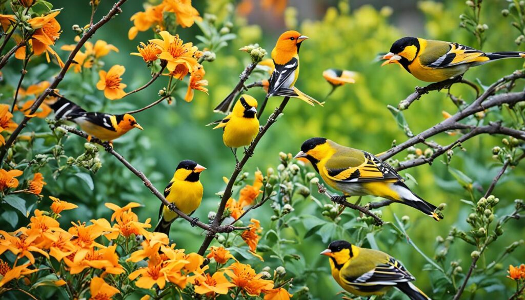 orange and yellow flowers