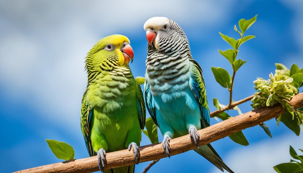 pet parakeets