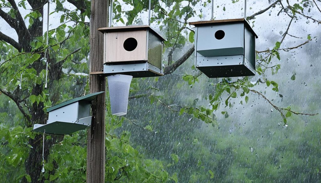 roosting boxes for birds