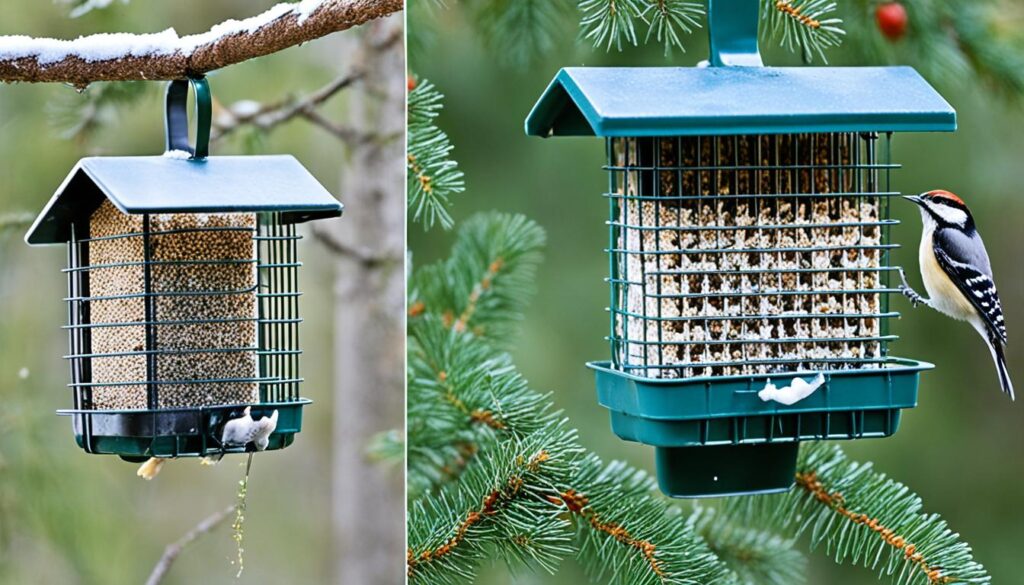 suet feeder maintenance