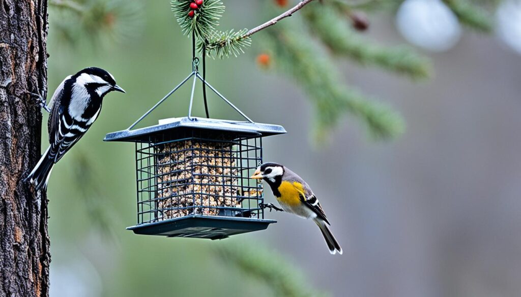 suet feeding safety