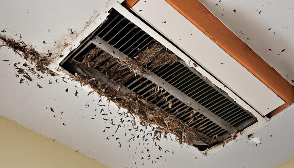 vent damage