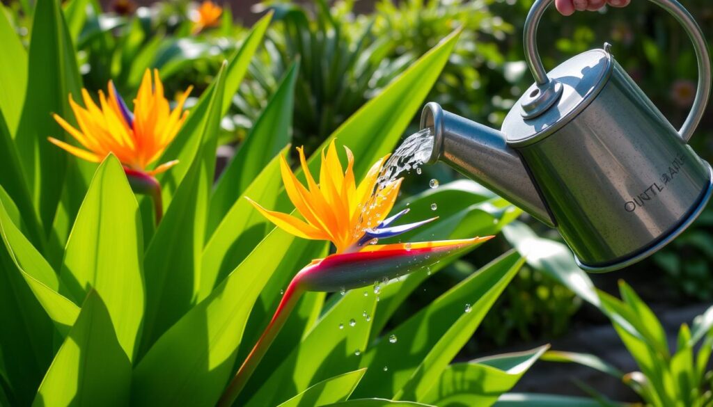 Bird of Paradise Watering