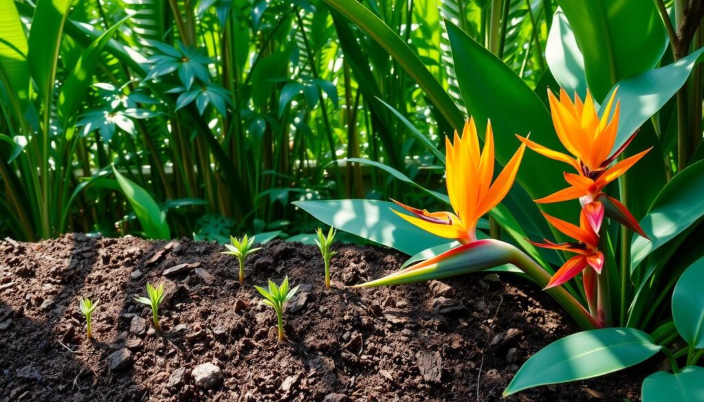 How fast do birds of paradise grow?