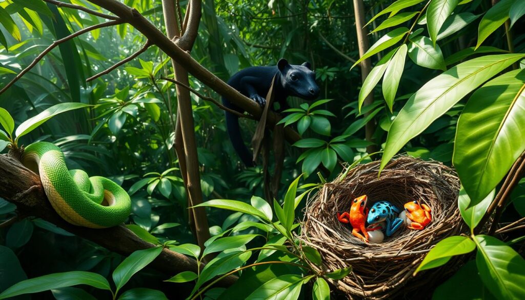 Rainforest small predators