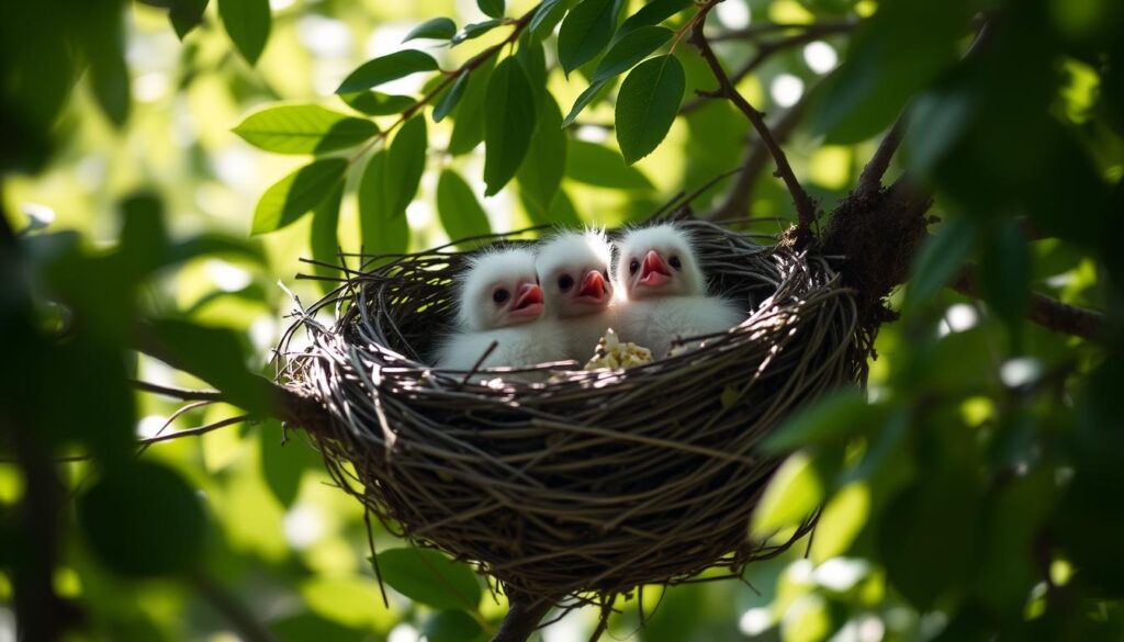 baby bird environment