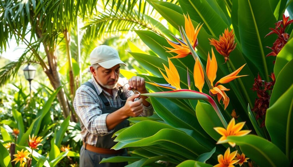 bird of paradise pruning