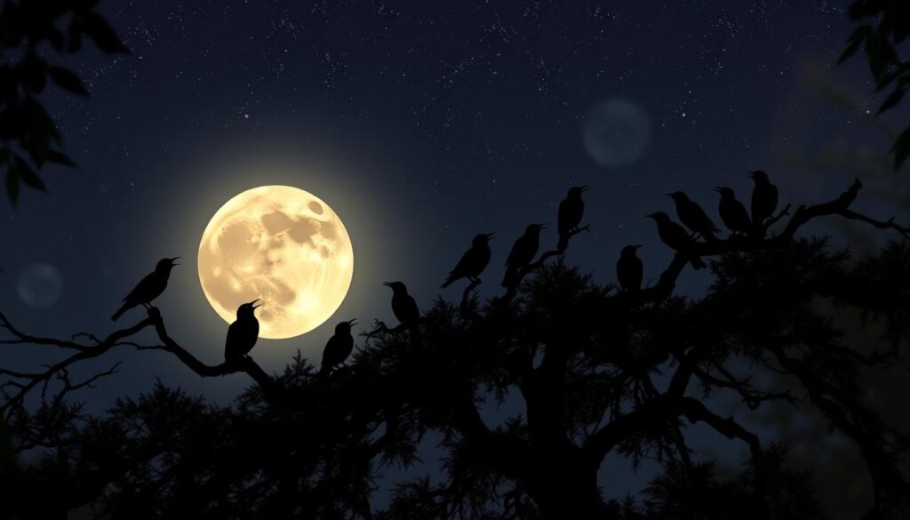 nocturnal bird calls spirituality