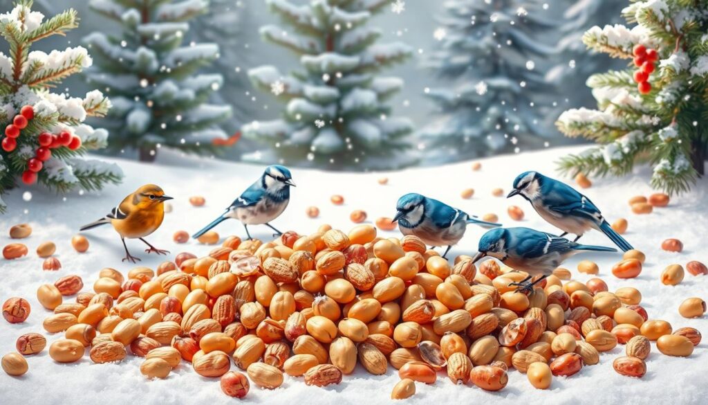 peanuts for birds