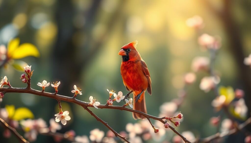 red bird spiritual symbolism