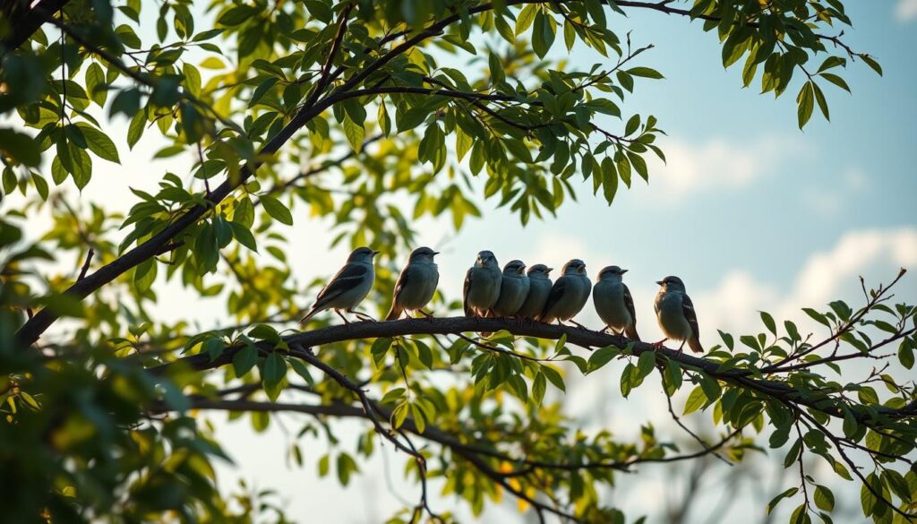 sparrow symbolism bible