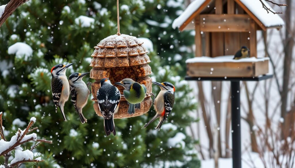 suet feeding