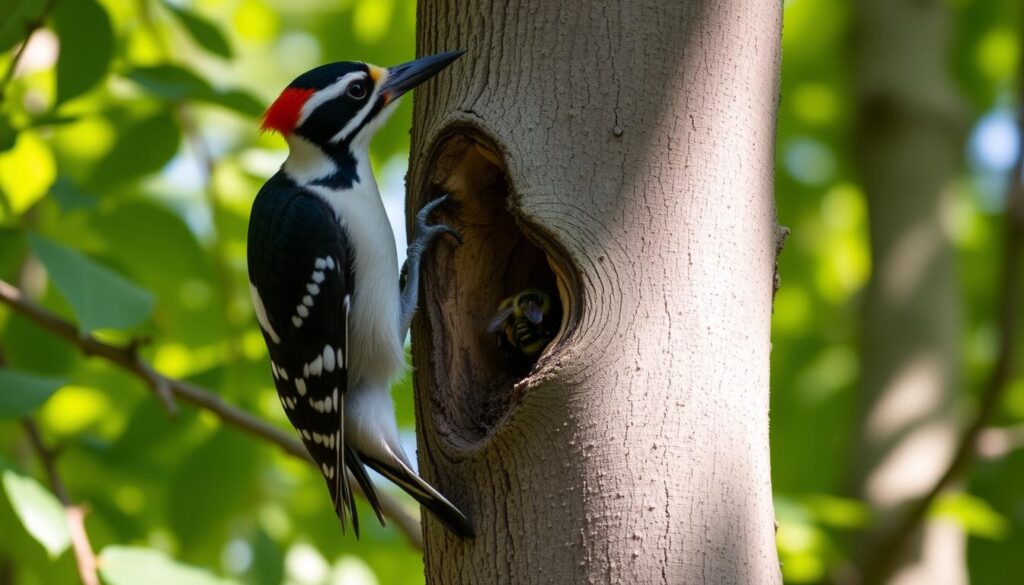 what birds eat carpenter bees